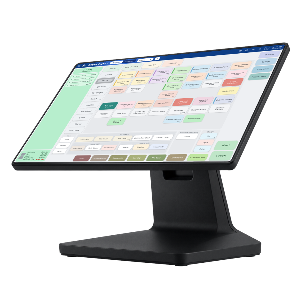 Adora POS terminal — order entry