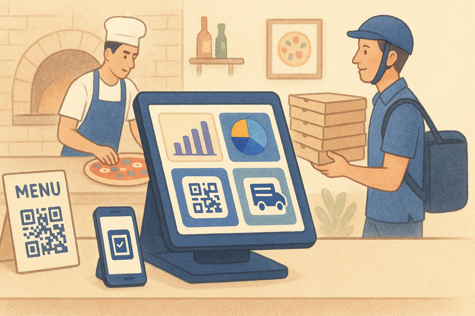 Top Point of Sale Solutions for Pizzerias That Boost Efficiency
