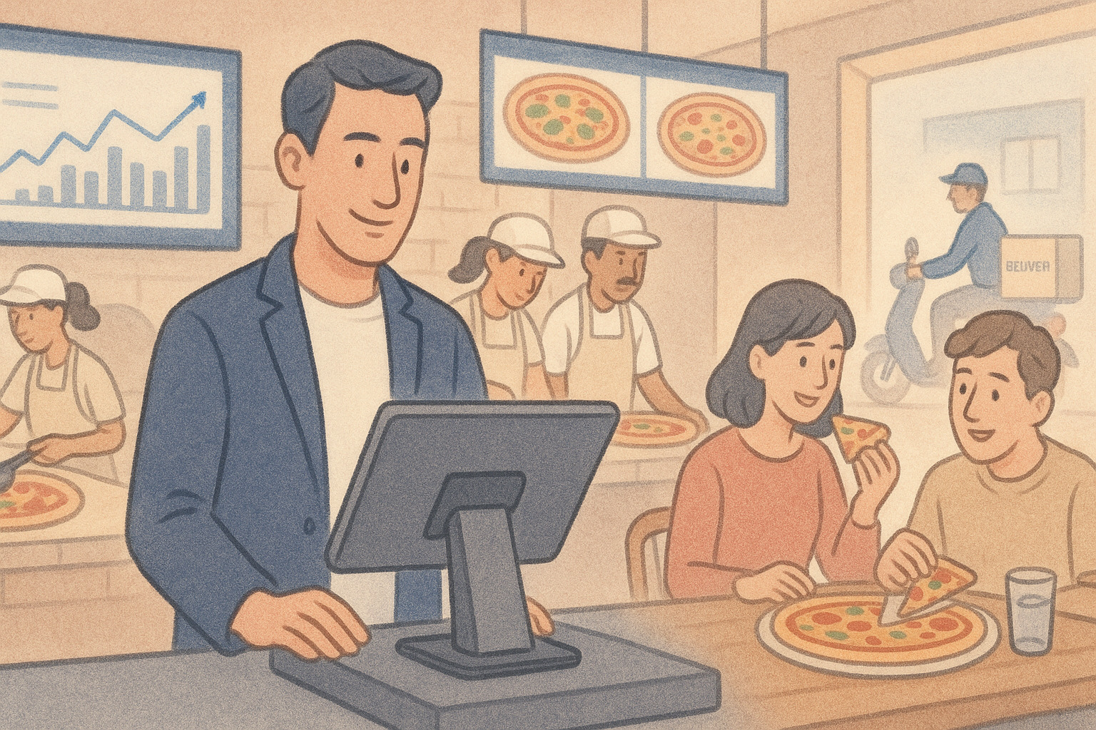 The Complete Guide to Choosing a Pizza POS System: Why Adora POS Leads the Pack