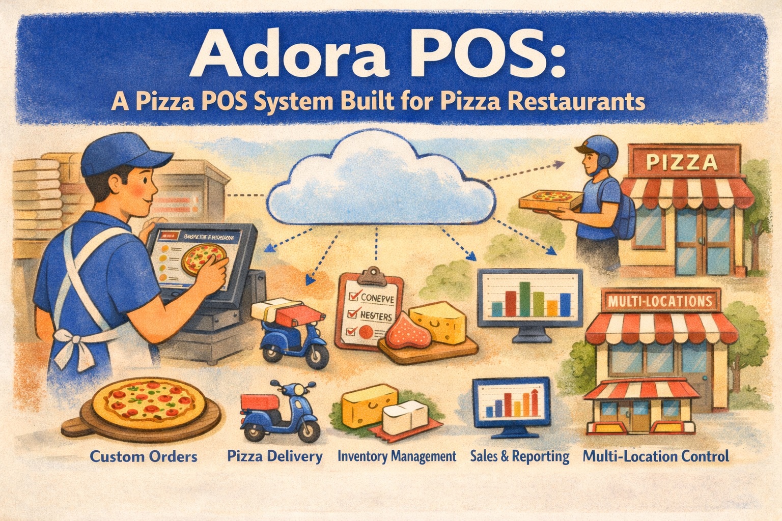 Adora POS: A Pizza POS System Built for Pizza Restaurants